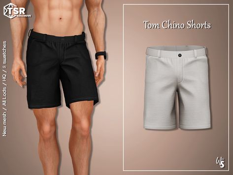 The Sims Resource - Sims 4 - Clothes - WisteriaSims - For Men - Chino Shorts for men Men’s Clothing Sims 4 Cc, Sims 4 Cc Clothes Male Tsr, Sims 4 Mods Man Clothes, Sims 4 Cc Hot Weather Clothes Male, Sims 4 Cc Everyday Clothes Male, Sims Cc For Men, The Sims 4 Mens Clothes, The Sims 4 Mens Cc, Male Shorts Sims 4 Cc