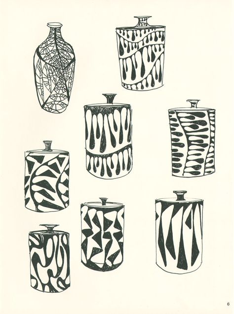 Aaron Bohrod's mid-century pottery sketchbooks