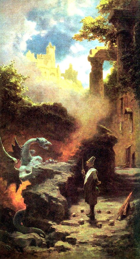 Carl Spitzweg (German romanticist painter, 1808-1885). Magic Transistor, Moritz Von Schwind, Carl Spitzweg, 19th Century Art, German Art, Fantasy Paintings, Jewish Art, Fantasy Concept Art, The Wizard