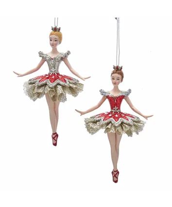 Ballerina Christmas, Ballerina Ornaments, Ballerina Outfit, Royal Christmas, Angel Decor, Nutcracker Ballet, Kurt Adler, Christmas Store, Christmas Tree Themes