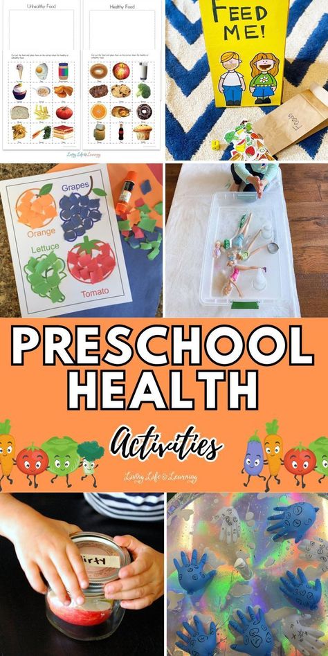 Engage your young kids to a fun variety of activities that will teach them the importance of having good health with these special and unique preschool health activities list! Healthy Habits Activities For Preschool, My Plate Activities For Kids, Staying Healthy Preschool Activities, Healthy Bodies Preschool Theme, Health Activities For Preschool, Healthy Habits Activities, Healthy Habits Preschool, Biology For Kids, Activities List