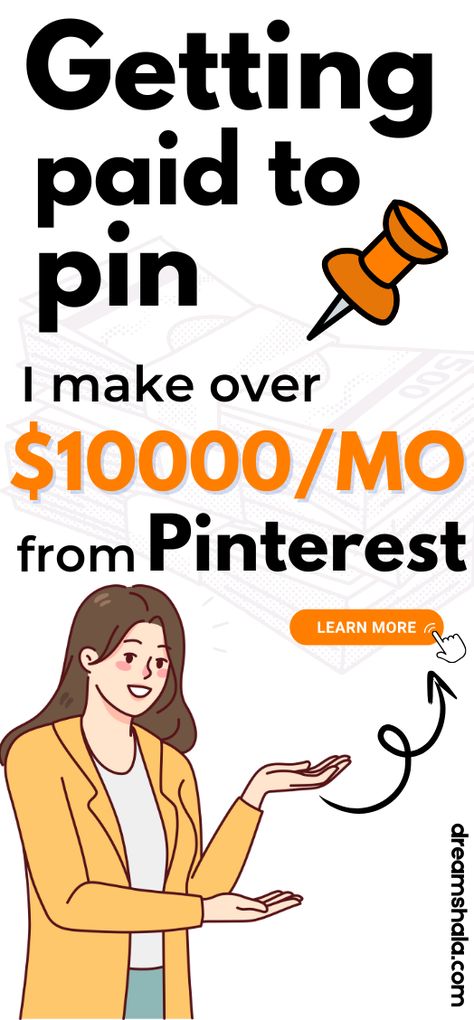 Learn how to make money on Pinterest. I'll show you how with a blog AND without a blog. See how I make over $5,000 every month from home with Pinterest! Pinterest For Beginners, Quick Money Online, Make Money With Pinterest, Best Business To Start, Apps That Pay You, Make Money On Pinterest, Money On Pinterest, Make Money From Pinterest, Budget Ideas