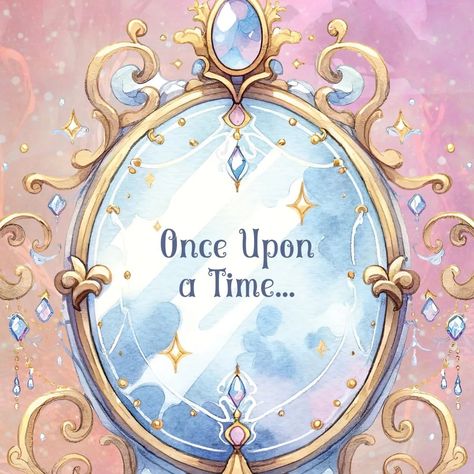 All good fairy tales start with 2 things. A magical mirror and the words: Once Upon a Time... ✨. ☀️☀️☀️ #fantasy #fantasyart #fairytale #fairy #magic #illustration #bookshopping #booklover #bookstagram Magical Mirror, Magic Illustration, Mirror Illustration, Fairytale Illustration, Fairy Magic, Once Upon A Time, Book Lovers, Fairy Tales, Fantasy Art