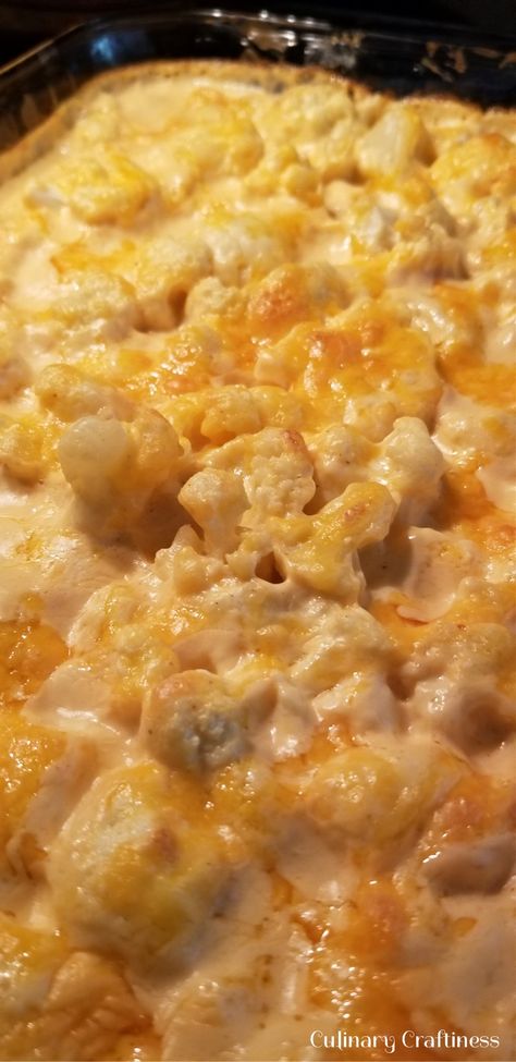 Low Carb Cheesy Cauliflower Bake – Culinary Craftiness Shred 10, Cheesy Cauliflower Bake, Cauliflower Bake, Keto Veggies, Keto Vegetables, Keto Bbq, Keto Dishes, Keto Sides, Low Carb Veggies