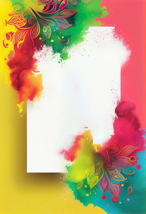 Free Happy Holi Festival Poster Arts Festival Poster Backgrounds, Colour Festival Poster, Happy Holi Template, Holi Invitation Card Template, Holi Colour Background, Happy Holi Poster Design, Holi Selfie Ideas, Holi Poster Graphic Design, Holi Festival Video