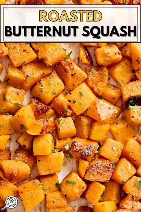 Roast A Butternut Squash, Butternut Squash Whole 30 Recipes, Roasted Butternut Squash Slices, Butternut Squash Recipes Whole30, Roasted Beets And Squash, Cooking Butternut Squash In Oven, Butternut Side Dish, Butternut Squash Paleo Recipes, Roasted Butternut Squash With Cranberries