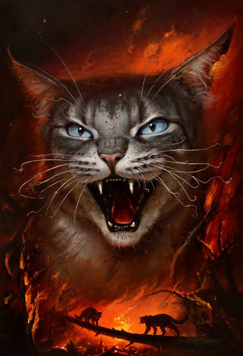 ArtStation - Ashfur, Jedrzej Chelminski Warrior Cat Memes, Warrior Cats Books, Warrior Cats Fan Art, Warrior Cat Drawings, Love Warriors, Shadow Warrior, Warrior Cats Art, Cat Character, Cat Books