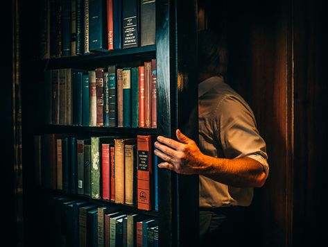 The hardest LA bar to get into has a long history tied to the city Hidden Door Bookcase, Speakeasy Decor, Secret Bar, Speakeasy Bar, Secret Passageways, Hidden Bar, Timothy Oulton, French Cinema, Secret Door