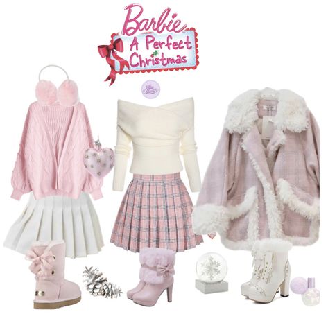 Gods Princess, Barbie 90s, Xmas Pictures, Christmas Barbie, Outfit Pink, Movies Outfit, She Movie, Barbie Movies, Perfect Christmas