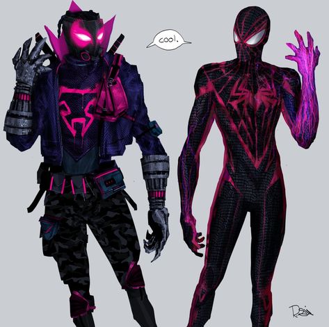 raza (commissions open) on X: "prowler & spider-man https://t.co/8sC107csjn" / X Miles G Morales, Miles 42, Spider Man Oc, Spiderman Atsv, Miles Morales Spider Man, Spider Man Art, Spiderman Suits, Image Spiderman, Spiderman Art Sketch