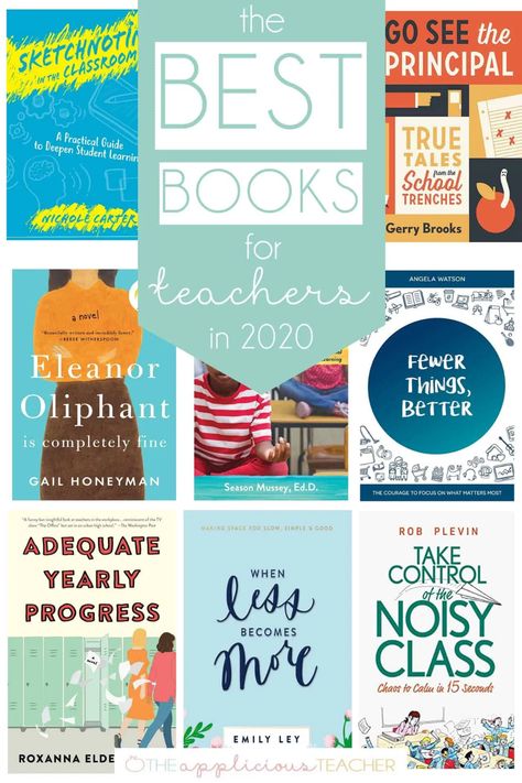 The BEST books for teachers in the new year. TheAppliciousTeacher.com #teacherbooks #books #pdbooks Easy Bulletin Board Ideas, Easy Bulletin Board, School Bulletin Board Ideas, Books For Teachers, Ideas For Back To School, Teacher List, Cinnamon Ornaments, Must Read Books, Teacher Conferences