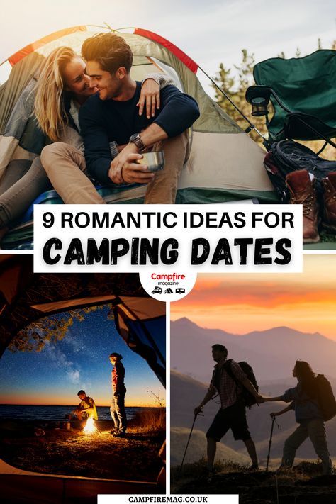 Are you looking for fun and romantic things to do with your partner? Check out these 9 romantic camping date ideas. I camping tips I camping ideas I things to do outdoor with your partner I fun dates I fun outdoor dates I #camping #outdoors #dateideas Camp Date Night Romantic, Uk Date Ideas, Couples Camping Romantic, Camping Date Ideas, Staring Lovingly, Camping Ideas For Couples, Camping Date, Outdoor Dates, Fun Dates