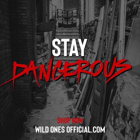 WildOnes ™ - Limited Streetwear | Stay Dangerous! Visit www.WildOnesOfficial.com To see all Hoodies | Instagram Stay Dangerous, Stay Wild, Wild Ones, Street Wear, Shop Now, Instagram