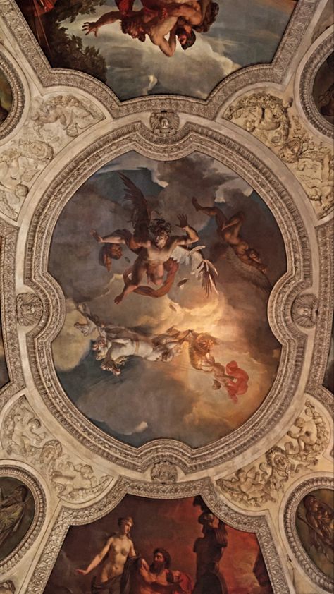 Othello Art, Baroque Painting, Italian Paintings, Ceiling Art, Rennaissance Art, Baroque Art, Baroque Architecture, Biblical Art, Beautiful Dark Art