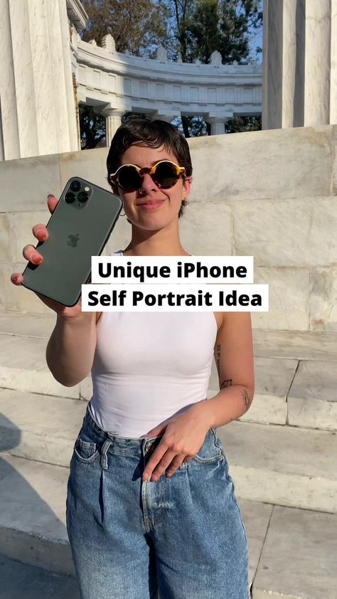 Try this unique iPhone portrait idea! 💡 Follow us for more iPhone photography tips! 🤩💫 #artofvisuals #pursuitofportraits #portraitphotographer #selfportrait #selfportraitphotography #photoshoot | iPhone Photography School | iPhone Photography School · Original audio Iphone Portrait, Iphone Photography Tips, Photographer Self Portrait, Instant Photography, Photography School, Self Portrait Photography, Iphone Photo, Mobile Photos, School Photography