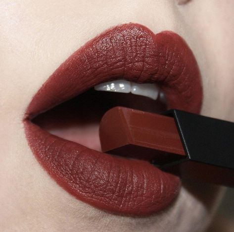 Lipstick Dark Red, Plum Lipstick, Dark Lipstick, Red Lipstick, Dark Aesthetic, Knights, Java, Dark Red, Plum