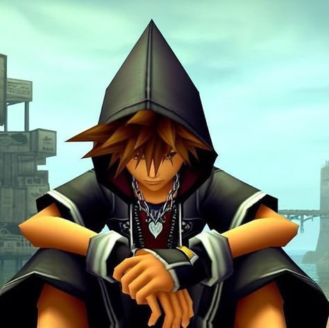 Sora Pfp Kingdom Hearts, Kingdom Hearts Matching Pfp, Kingdom Hearts 3 Kairi, Kingdom Hearts Icon, Sora Pfp, Kingdom Hearts Pfp, Video Game Pfp, Sora Kh, Gaming Pfp