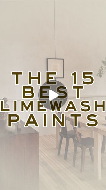 Loren Kreiss on Instagram: "Here are the 15 best limewash paint colors to use in your home. ❤️  #interiordesigntrends #interiordesigninspiration #interiordesignideas #interiordesign #paintcolors #paintideas #paint #limewash #limewashpaint #painttips #neutralhomeaesthetic" Farrow And Ball Limewash Paint, Greige Limewash, Limewash Colors Interior, Sherwin Williams Limewash Paint Color, Limewash Paint Colors, Lime Wash Colors, Lime Wash Living Room, Limewash Paint Interior, Limewash Colors