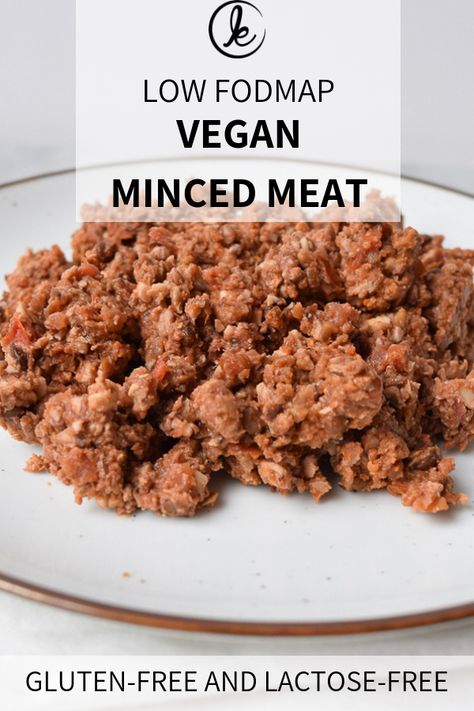 Healthy Fodmap Recipes, Low Fodmap Vegan, Fodmap Vegan, Fodmap Lunch, Fodmap Friendly Recipes, Chicken Mince, Low Fodmap Diet Recipes, Canned Lentils, Minced Meat Recipe