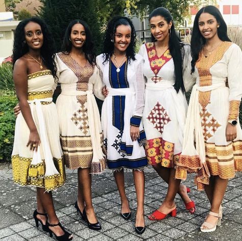 Zuria Habesha Dress Short, Short Habesha Dress, Habesha Kemis For Graduation, Modern Habesha Kemis, Zuria Habesha Dress, Habesha Kemis Modern, Modern Habesha Dress, Habesha Women, Habesha Clothes