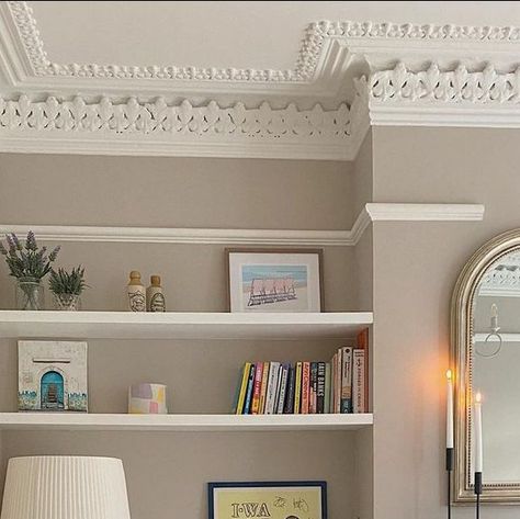 Elephants Breath, Farrow And Ball, Neutral Walls, Living Area, Elephant, House Design, Paint, On Instagram, Instagram