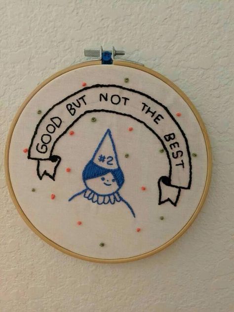 Easy Funny Embroidery, Weird Embroidery Patterns, Embroidery Ideas Funny, Fun Embroidery Designs, Weird Embroidery Ideas, Embroidery Designs Funny, Funny Embroidery Designs, Silly Embroidery, Funny Embroidery Ideas