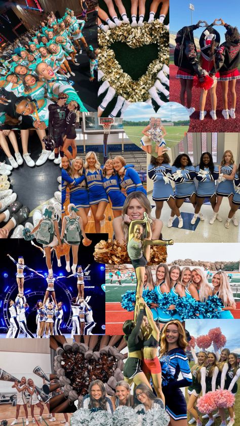 Cheer💗🎊🪩 Cheer Coach Competition Outfit, Y2k Cheerleader, Fun Cheers And Chants, Cheer Basketball, Relatable Cheer Things, Cheer Vision Board, Cheer Outfits For School, Cheer Room, Aesthetic Cheer