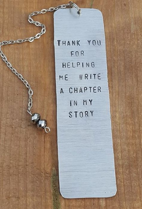 Teacher Bookmark, Teacher Appreciation Gifts Diy, Custom Teacher Gifts, Diy Wedding Gifts, Diy Gifts For Mom, Teachers Diy, Custom Bookmarks, Personalized Bookmarks, Presents For Teachers