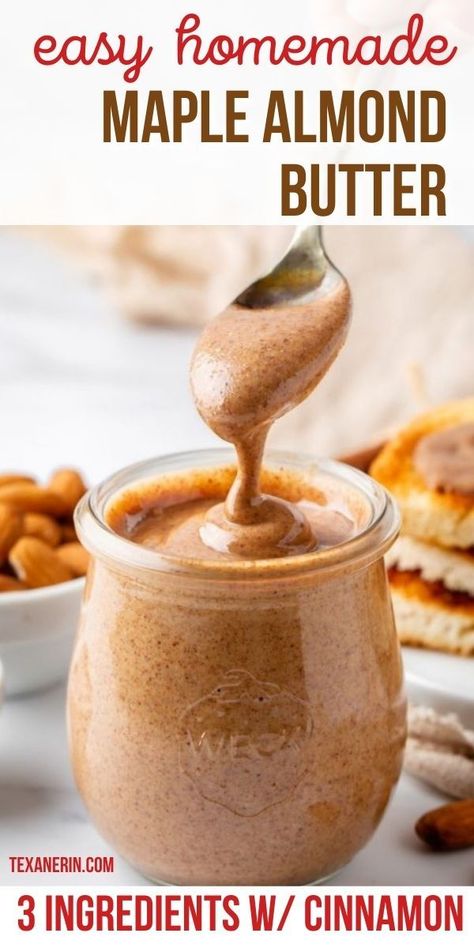 Vitamix Vegan Recipes, 5ingredient Recipes, Homemade Almond Butter Recipe, Blender Ideas, Homemade Almond Butter, Raw Almond Butter, Almond Butter Recipes, Vanilla Honey, Vitamix Blender