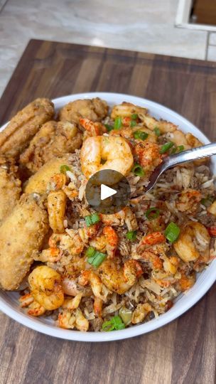 1.2M views · 237K reactions | Seafood Dirty Rice!! #seafood #dirtyrice #food #foodie #reels #tasty #toptags #mealsbydesha #dinnerideas #easyrecipe #recipe #lunch #explore #dinner #goodeats | Desha Jordan | Future · Cinderella Quick And Tasty Dinner Recipes, Seafood Rice Recipe Southern, Shrimp Dirty Rice Recipe, Shrimp Dirty Rice, Sunday Dinner Ideas Black People, Easy Sunday Dinner Ideas Families, Dinner Recipes Soul Food, Rice Dishes Dinner, Dirty Rice With Shrimp