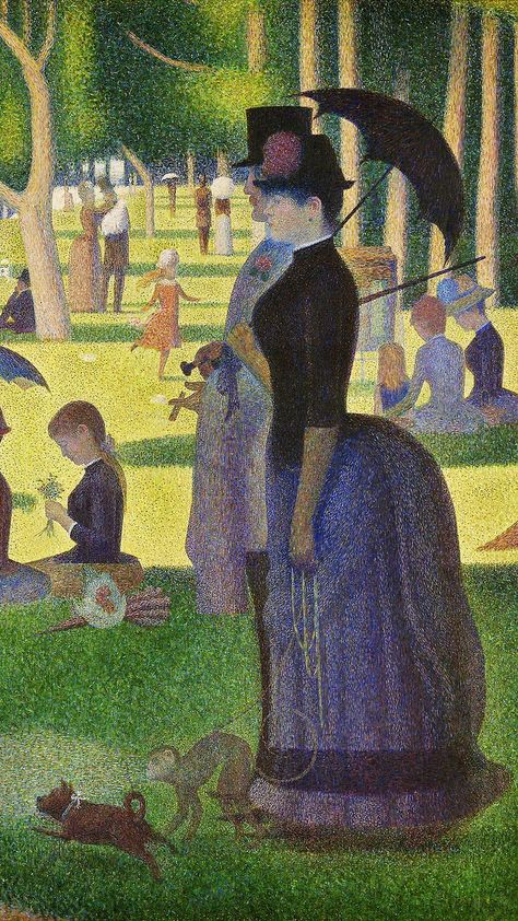 Seurat art iPhone wallpaper, mobile background, A Sunday on La Grande Jatte famous painting | free image by rawpixel.com / The Art Institute of Chicago (Source) Seurat Art, Famous Impressionist Paintings, Famous Landscape Paintings, Art Iphone Wallpaper, Famous Art Pieces, Mobile Background, Paintings Famous, Wallpaper Mobile, Georges Seurat