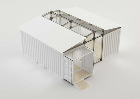 Container Stables, Container Farm, Container Home Designs, Shipping Container Buildings, Container Van, Sea Container Homes, Container Office, Container Cabin, Container Houses