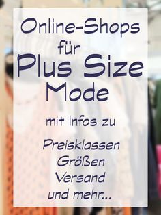 Plus Size Online Shopping Guide mit Shops aus Deutschland, Großbritannien UK und Europa | Große Größen Mode Fashion Plus Size Online Stores, Plus Size Online Shopping, Big Size Fashion, Plus Size Stores, Plus Size Tips, Mode Tips, Plus Size Workout, Fashion Office, Plus Size Shopping