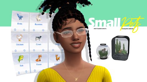 Are you an animal lover that wants more pets in your game? We've got plenty of small pets CC to help you out. Sims 4 Pet Stuff, Sims 4 Pet Cc, Chinchilla Cage, Flying Squirrel, Paws And Claws, Sims 4 Cc Mods, Pet Rabbit, The Sims 3, Pet Bird