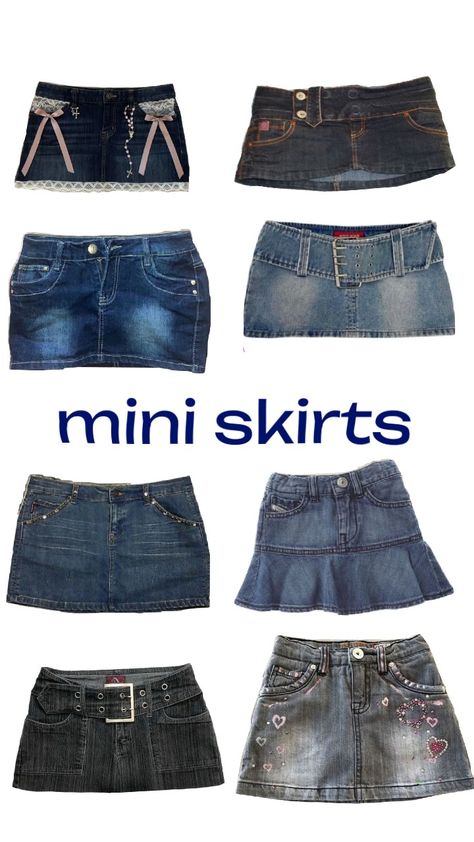 mini skirt #miniskirt #skirt #outfit #outfitinspo #downtowngirl #downtownoutfit #downtownoutfitinspo #aesthetic #aestheticoutfit #aestheticoutfitinspo Miniskirt Outfits Aesthetic, Jean Mini Skirt Outfit, Outfits With Mini Skirts, Mini Skirt Outfits, Aesthetic Era, Back To School Fits, Jean Mini Skirt, Downtown Outfits, Miniskirt Outfits