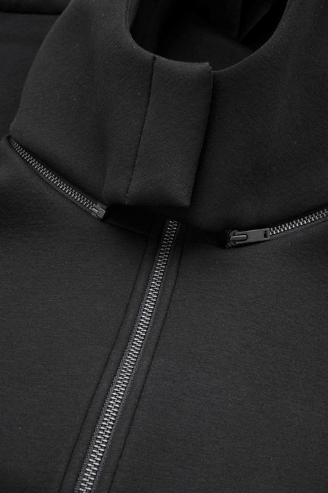 COS image 6 of Short scuba jacket with hood in Black Scuba Jacket, Design Wardrobe, Jacket With Hood, Innovative Design, Innovation Design, Hooded Jacket, Wardrobe Essentials, Contemporary Style, Fashion Brand