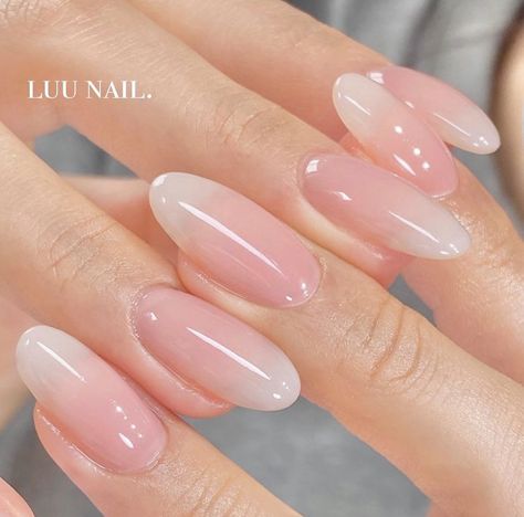 White Gel Nails, Natural Acrylic Nails, Jelly Nail, Acrylic Nails Coffin Pink, Jelly Nails, Luxury Nails, Classy Nails, Funky Nails, Pretty Acrylic Nails