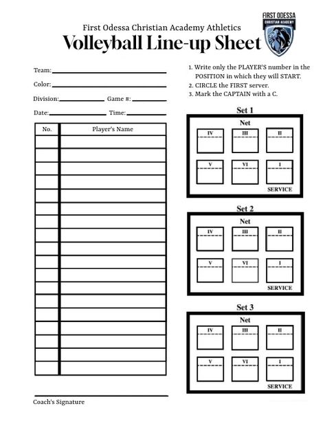 Create the perfect design by customizing easy to use templates in MINUTES! Easily convert your image designs into videos or vice versa! Browse through effective promotional flyers, posters, social media graphics and videos. Download web quality graphics for free! Prices start at $2.99 ONLY. Volleyball Roster Template, Volleyball Stat Sheet Printable, Volleyball Goals Sheet, Volleyball Lineup Sheets, Volleyball Stats Sheet, Volleyball Rotation Sheet, Volleyball Lineup, Volleyball Coach, Goals Sheet