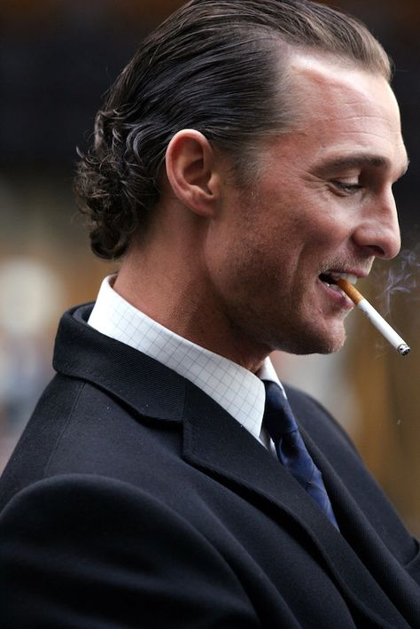 Matthew McConaughey Mens 50s Hairstyles, Matthew Mc, ماثيو ماكونهي, 50s Hairstyles, Corte De Cabelo Masculino, Matthew Mcconaughey, Gentleman Style, Beard Styles, Best Actor