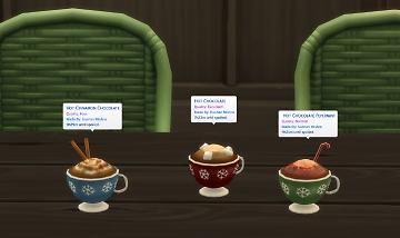 Hot Chocolate Maker, Hot Chocolate Drinks, Hot Coco, Tea Maker, The Mod, Chocolate Cinnamon, Chocolate Drinks, Chocolate Peppermint, Cc Finds