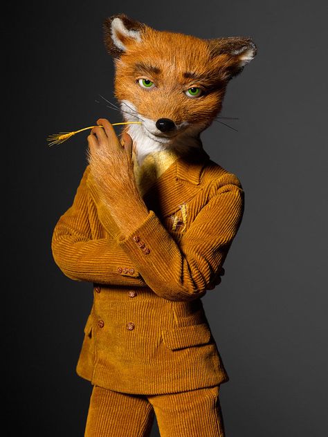 Mr. Fantastic    Henry Leutwyler: Galleries: Portraits Wes Anderson Style, Fox Character, Fantastic Fox, Fox Costume, Wes Anderson Movies, Wes Anderson Films, Moonrise Kingdom, Fantastic Mr Fox, I Love Cinema