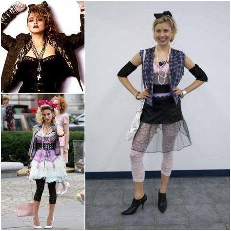 80s Madonna Fashion, Madonna 80s Outfit, Madonna 80s Fashion, Madonna Outfits, 1980s Madonna, Madonna Style, 80s Theme Party Outfits, Madonna Costume, 80s Rock Fashion