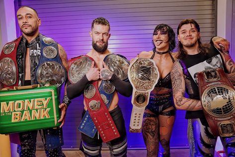 The Judgement Day, Reah Ripley, The Judgment Day, Adrenaline Sports, Mami Rhea, Balor Club, Dominik Mysterio, Judgement Day, Damian Priest