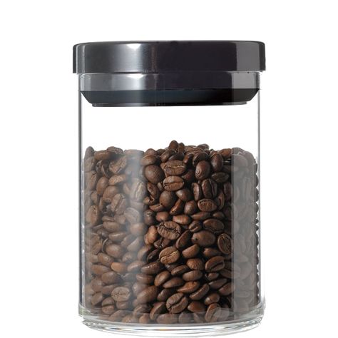 Coffee Jar Food Grains, Coffee Canisters, Coffee Container, Coffee Storage, Coffee Jars, Coffee Canister, Stash Jars, Airtight Food Storage, Canister Vacuum