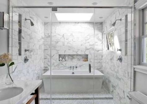 Tub Inside Shower Layout, Wet Room Bathroom With Tub, Wet Room Bathroom, Bathroom With Tub, Wet Room Shower, Wet Room, Bathroom Design Inspiration, Bathroom Tub, Bathroom Tile Designs