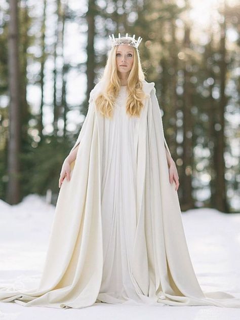 Snow queen costume