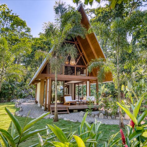 Houses In Costa Rica, Fiber Optic Internet, Bali Style Home, Silver Serving Trays, Modern Tropical House, Caribbean Homes, Farmhouse Vibes, Bamboo House Design, Jungle House