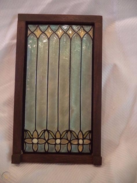 Stained Glass Small Window, Arts And Crafts Stained Glass Window, Stain Glass Cabinet Doors, Stained Glass In Bathroom, Farmhouse Stained Glass Window, Miniature Stained Glass Window, 1920s Stained Glass Windows, Stained Glass Cabinet Doors, Craftsman Stained Glass Window