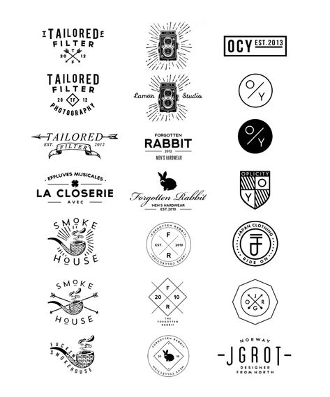 beautiful-hipster-logo-designs-40 Hipster Fonts, Typo Logo Design, Logos Vintage, Hipster Design, Hipster Logo, Typo Logo, Web Graphic Design, Illustrator Tutorials, Beauty Logo