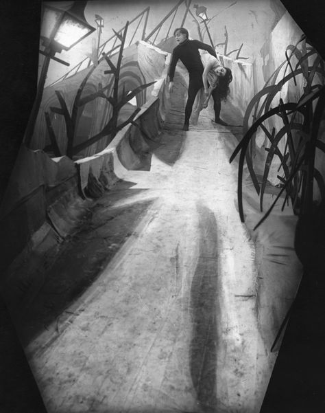 From The Cabinet of Dr. Caligari to Metropolis, German expressionism held up a mirror to society and is still influencing art 100 years later. German Expressionism Film, Cinema Aesthetic, Dr Caligari, Conrad Veidt, Expressionist Landscape, Silent Horror, Fritz Lang, German Expressionism, Septième Art